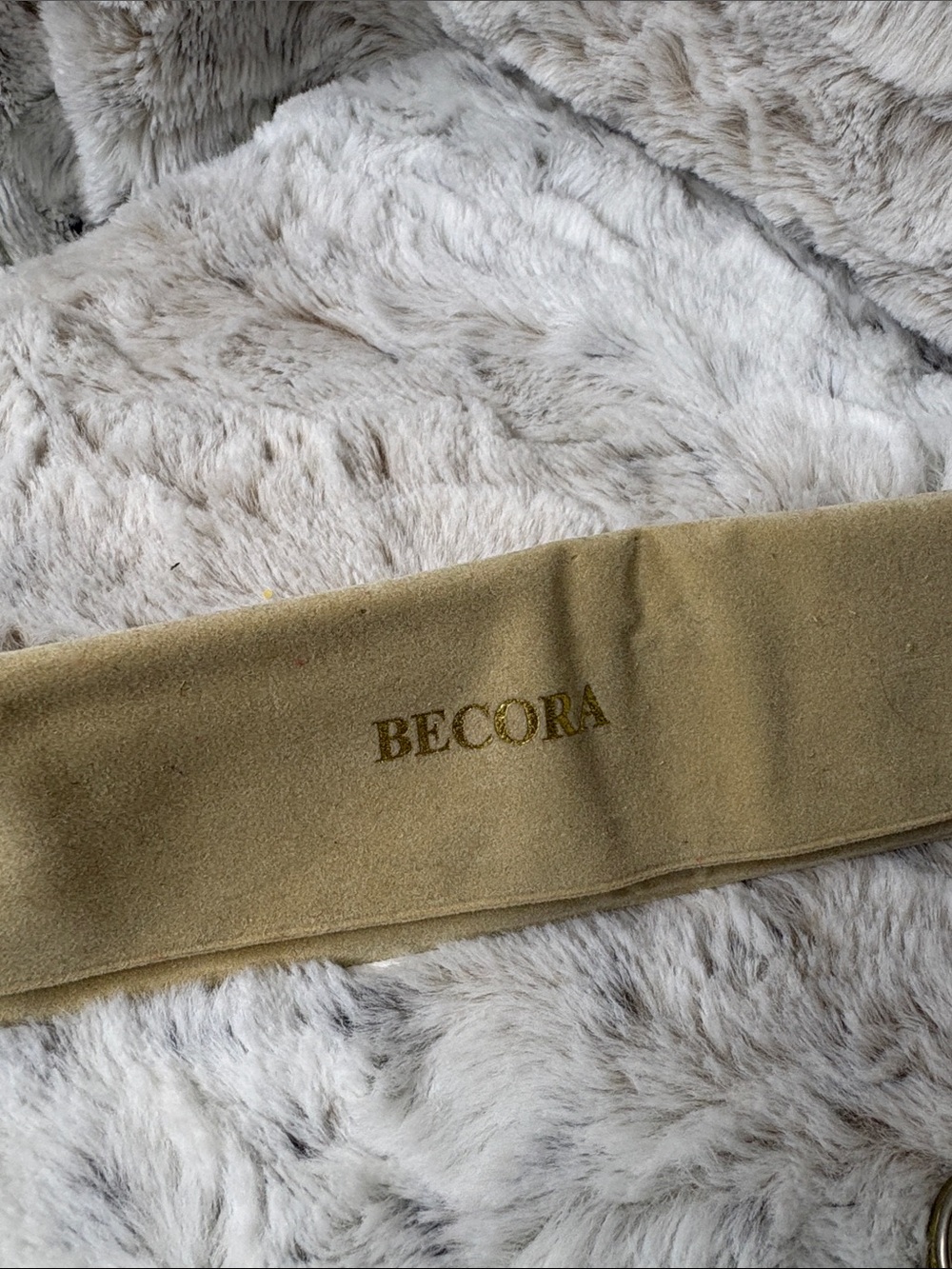 Becora Suede Flat Watch Case
